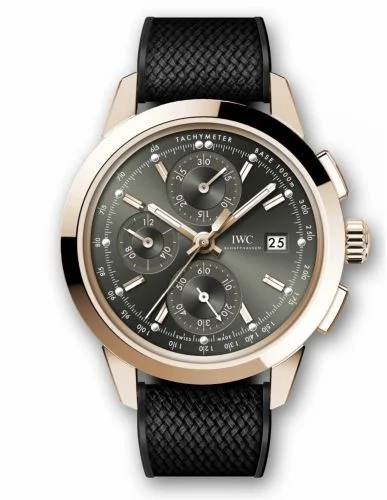 IWC Ingenieur Chronograph Custom Red Gold / Green-Gold / Rubber IW3808-DA (IW3808DA)